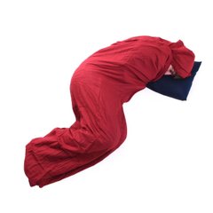 Вкладиш до спального мішка Trekmates Cotton Sleeping Bag Liner Hotelier червоний (015.0801) 015.0801 фото