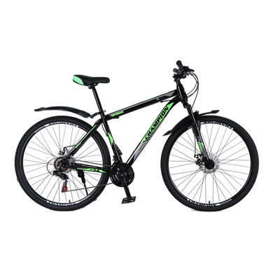 Велосипед Champion Spark 29"17" чорний-зелений-білий (29ChWS21-003249) 29ChWS21-003249 фото