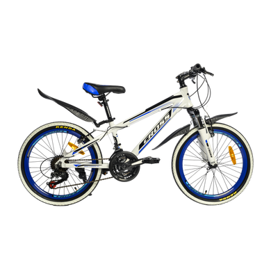Велосипед Cross Space 2022 20" 10" white-blue (20CJAS-003362) 20CJAS-003362 фото