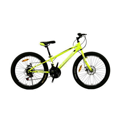 Велосипед CROSSBIKE SPARK D 24" 11" неоновий-жовтий [24CJPR-004454] 24CJPr-004454 фото