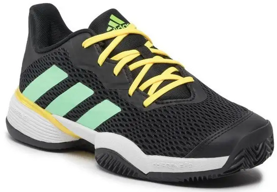 Кросівки дит. Adidas BARRICADE Kids black/green 33 UK 1 4065425950206 фото