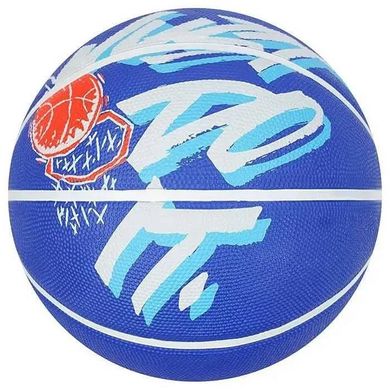 М'яч баскетбольний Nike EVERYDAY PLAYGROUND 8P GRAPHIC DEFLATED синій, білий Уні 5 887791401380 фото