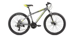 Велосипед KINETIC 26" PROFI 15" сірий-зелений (21-257) 21-257 фото
