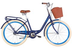 Велосипед 26" Dorozhnik LUX 2022 синій з блакитним (OPS-D-26-180) OPS-D-26-180 фото