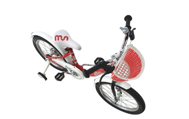 Велосипед дитячий RoyalBaby Chipmunk MM Girls 16", OFFICIAL UA, червоний CM16-2-red фото