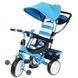 Велосипед дитячий 3х колісний Kidzmotion Tobi Junior BLUE 115001/blue фото 2
