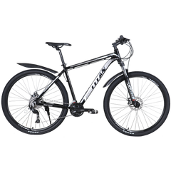 Велосипед Titan Germes 27.5" 17" чорний-сірий (27TWA21-003619) 27TWA21-003619 фото