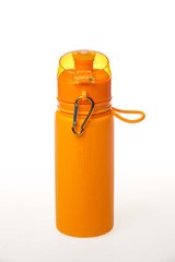 Пляшка силіконова Tramp 500 мл помаранчева TRC-093-orange фото