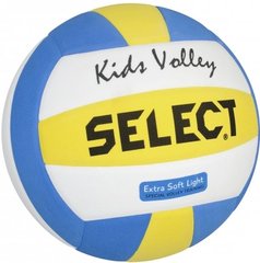 М'яч волейбольний Select KIDS VOLLEY NEW білий, жовтий, синій Уні 4 5703543040308 фото