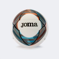 М'яч футбольний Joma DYNAMIC III біло-помаранчеовий Уні 5 8445757552228 фото