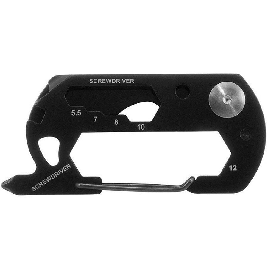 Munkees 2534 брелок-мультиинструмент 13-function Card Tool black