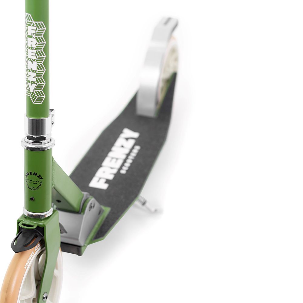Frenzy самокат 205 mm Dual Brake V4 green