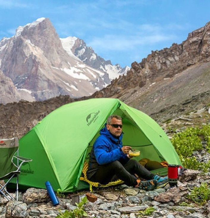 Двомісний намет Naturehike Star River 2 зелений NH17T012-T