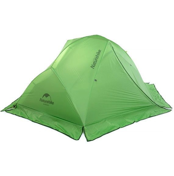 Двомісний намет Naturehike Star River 2 з спідницею зелений NH17T012-Т