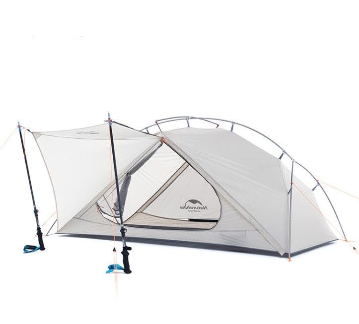 Одномісний намет Naturehike VIK 1 сірий NH18W001-K