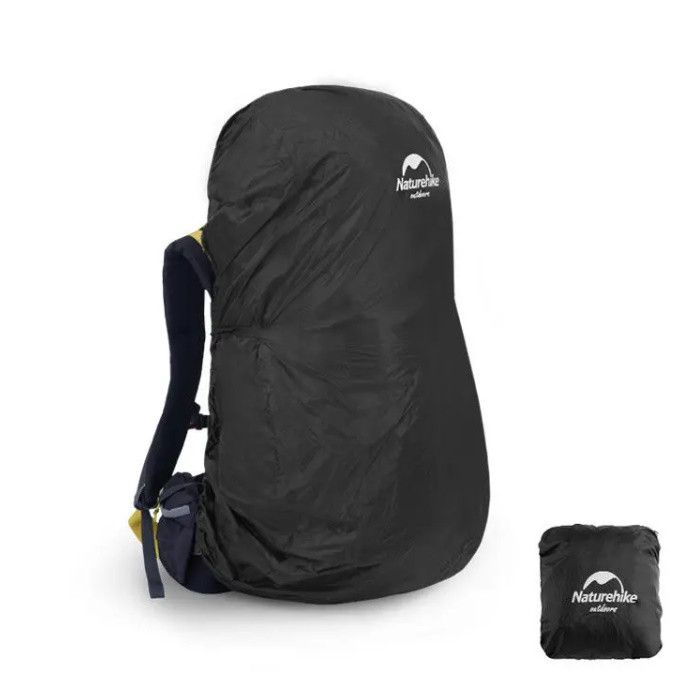 Чохол на рюкзак Naturehike розмір L чорний NH19PJ041