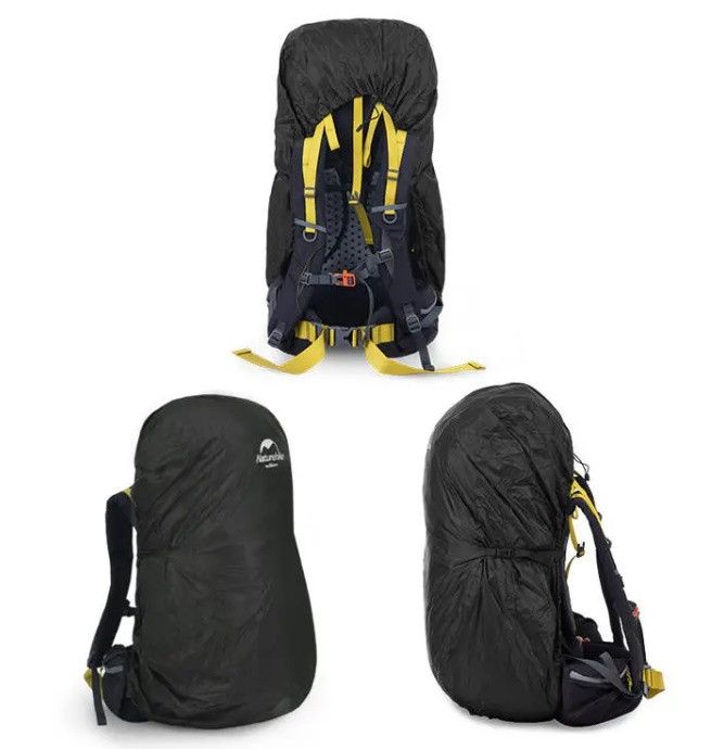 Чохол на рюкзак Naturehike розмір L чорний NH19PJ041