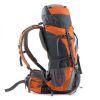 Рюкзак туристичний Naturehike 70 + 5 л  помаранчевий NH70B070-B