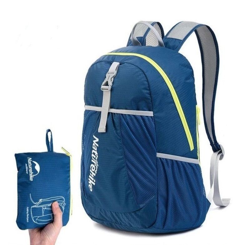 Cкладний рюкзак Naturehike 22 л синій NH15A119-B