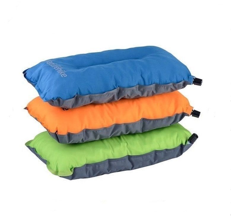 Подушка самонадувна кемпінгова Naturehike бірюзова NH17A001-L