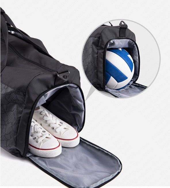 Спортивна сумка Naturehike розмір L сіра NH19SN002