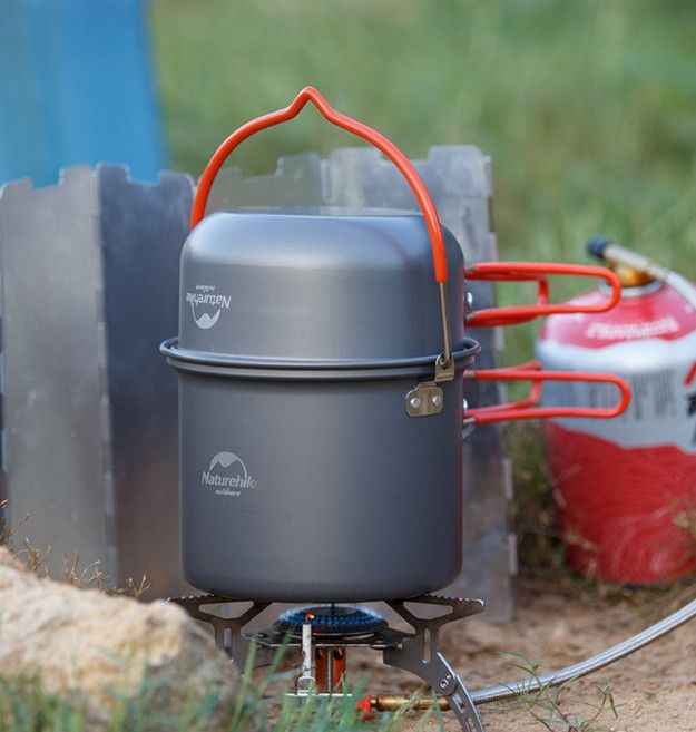 Набір посуду для походу Updated Naturehike NH18T018-G