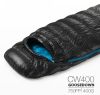 Пуховий Спальник Naturehike CW400 розмір L чорний NH18C400-D