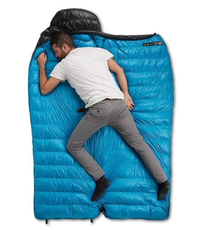 Пуховий Спальник Naturehike CW400 розмір L чорний NH18C400-D