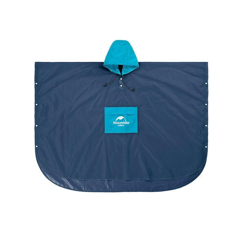 Дощовик-пончо Naturehike  розмір L синій NH19Y036-Y
