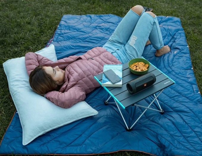 Стіл складний Naturehike розмір L чорний NH19Z008-Z