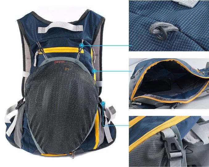 Велорюкзак Naturehike Riding 15 л синій NH15C001-B