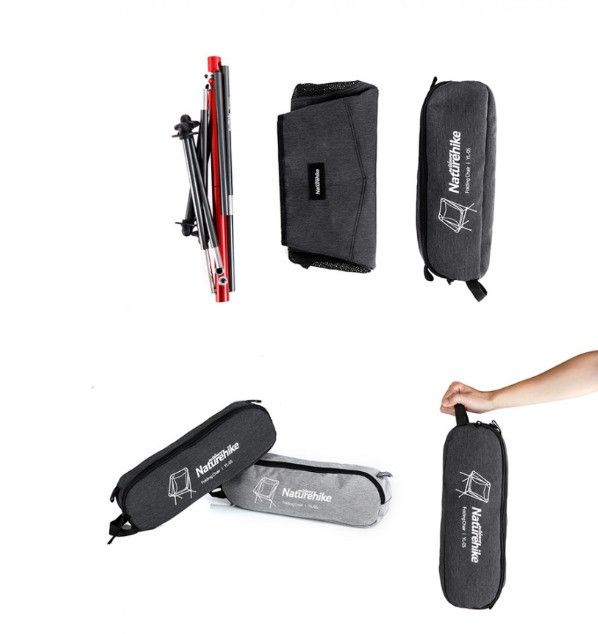Розкладне крісло Naturehike YL05 чорне NH18Y050-Z