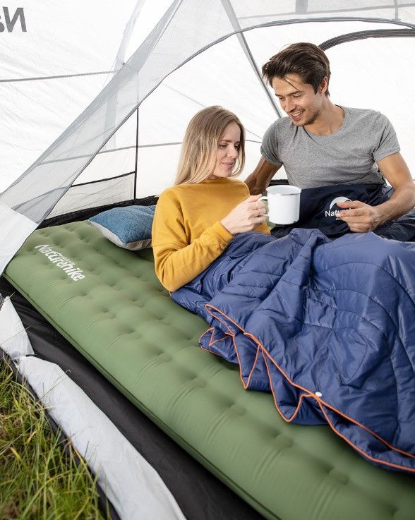 Двомісний килимок Naturehike сірий NH19QD010