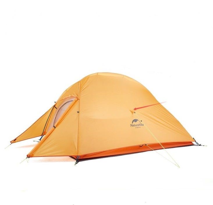 Двомісний намет Naturehike Cloud UP 2 помаранчевий updated NH17T001-T