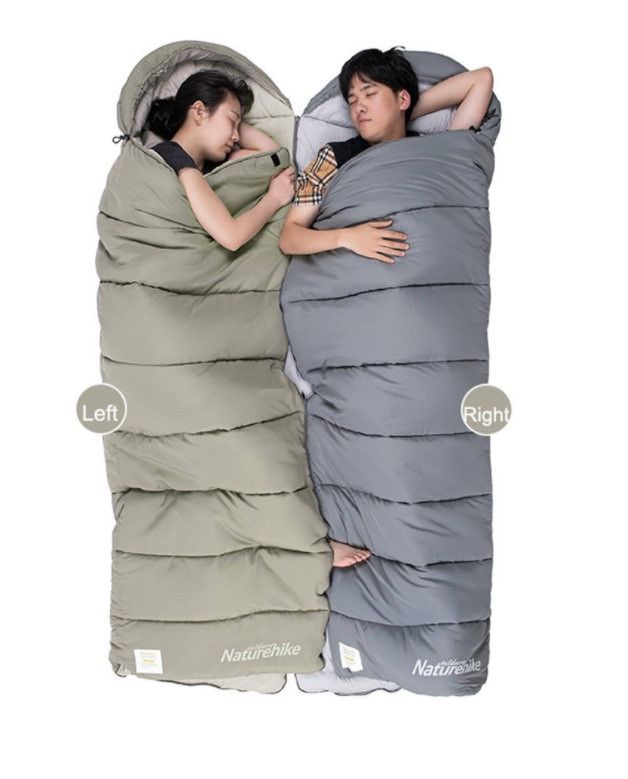 Спальник Naturehike M400 сірий NH20MSD02