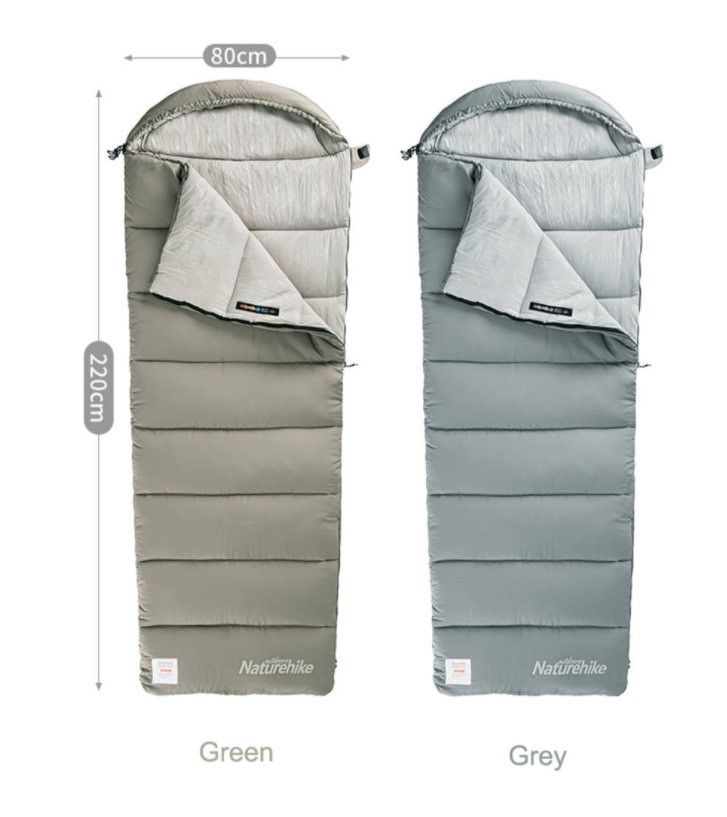 Спальник Naturehike M400 сірий NH20MSD02