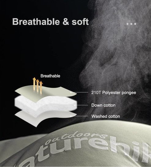 Спальник Naturehike M400 сірий NH20MSD02