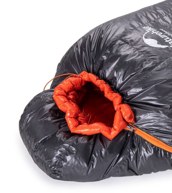 Спальник пуховий Naturehike ULG 400G сірий NH19YD001