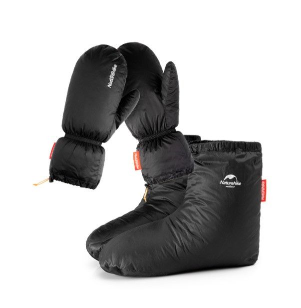 Пухові рукавиці Naturehike чорні NH18S022-T