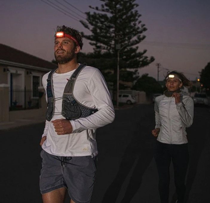 Ліхтар налобний Naturehike з вбудованим акумулятором помаранчевий  NH18T005-F