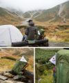 Рюкзак туристичний Naturehike 65 + 5 л  зелений NH16Y065-Q