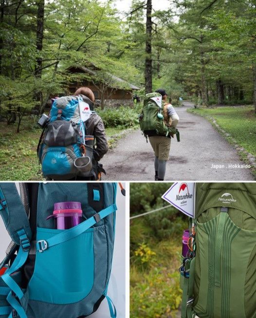 Рюкзак туристичний Naturehike 55 + 5 л  зелений NH16Y020-Q