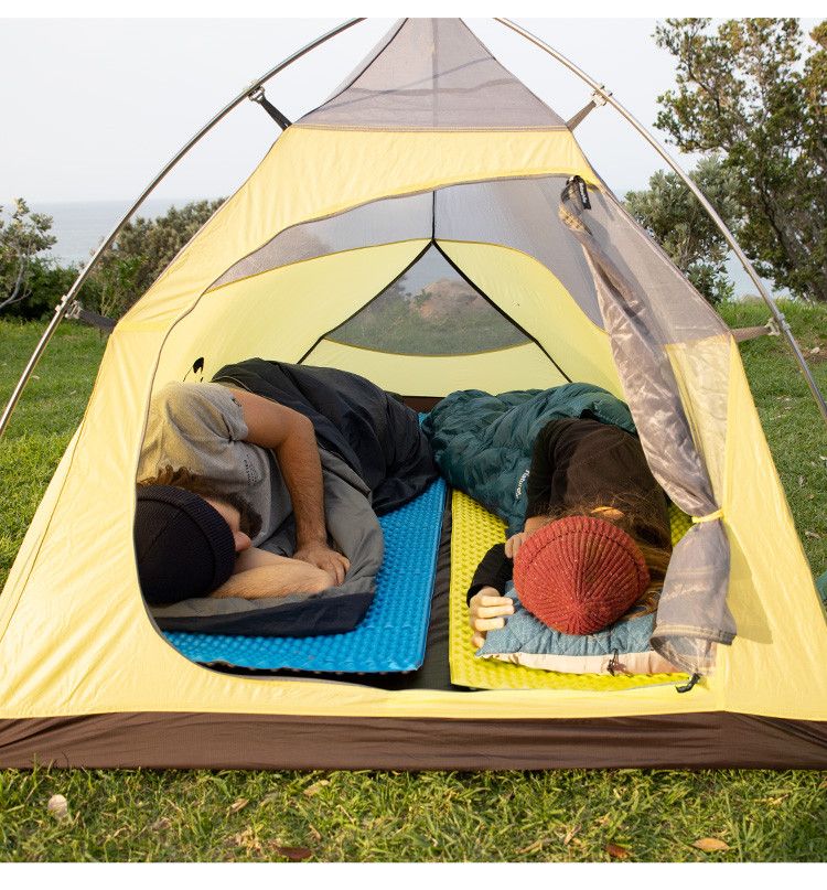 Килимок складний Naturehike Updated жовтий NH20FCD07