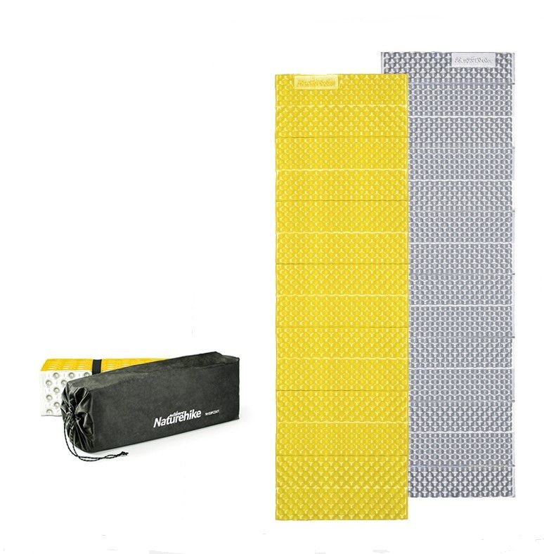Килимок складний Naturehike Updated жовтий NH20FCD07