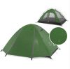 Тримісний намет Naturehike P-SERIES 3 темно-зелений NH18Z033-P