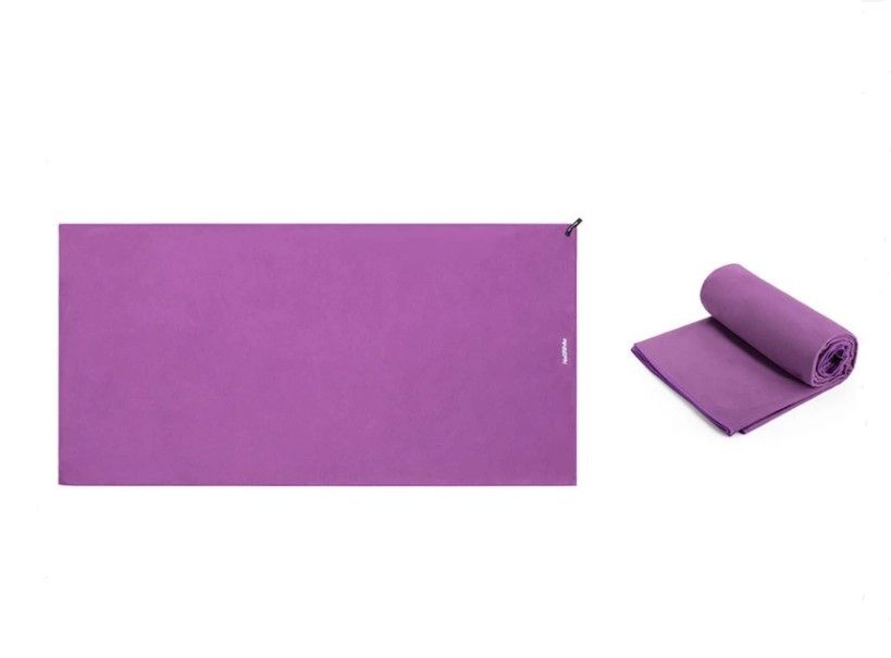Рушник туристичний Naturehike 160 х 80 см фіолетовий NH20FS009