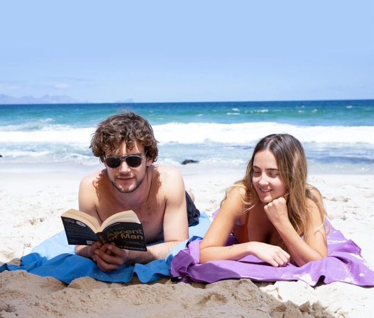 Рушник туристичний Naturehike 160 х 80 см фіолетовий NH20FS009