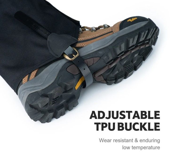 Гетри жіночі Naturehike Snow Gaiter чорні NH20HJ011