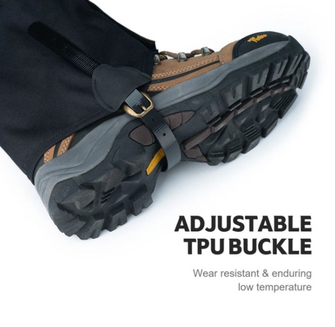 Гетри жіночі Naturehike Snow Gaiter чорні NH20HJ011