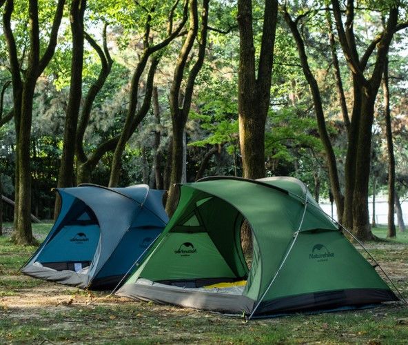 Двомісний намет Naturehike Bear-UL 2 синій NH20ZP108